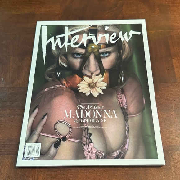Madonna Other - 2015 Interview magazine MADONNA Miyavi Alex Israel Brice Marden Foxygen NEW